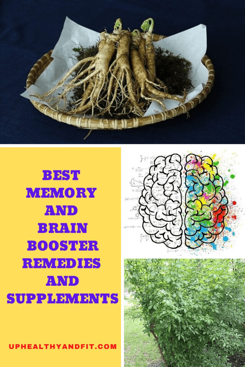 Best Memory and Brain Booster Remedies and Supplements